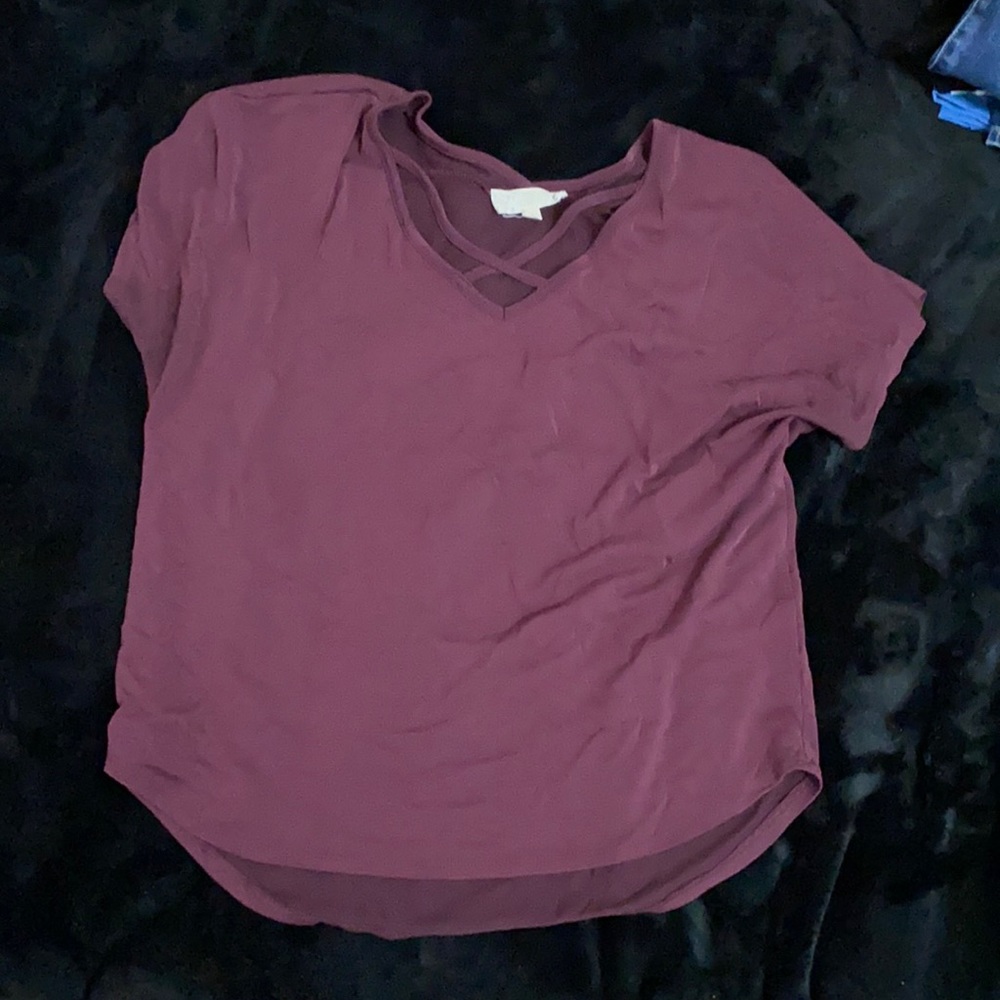 T-shirt crop